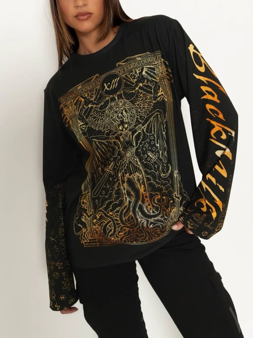 Blackmilk Nascentes Morimur LS Oversized BFT - Picture 1 of 6